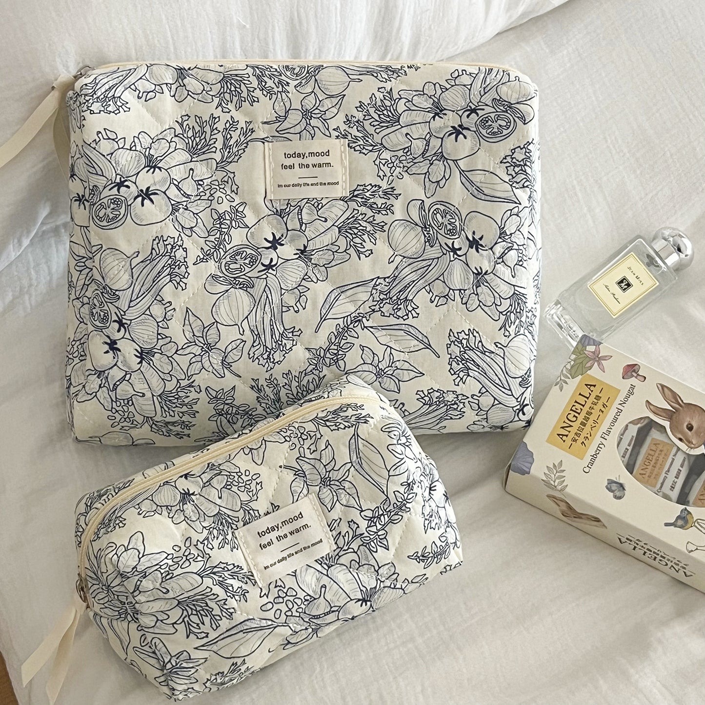 Tea Break Jungle Series Portable Compact Cosmetic Bags