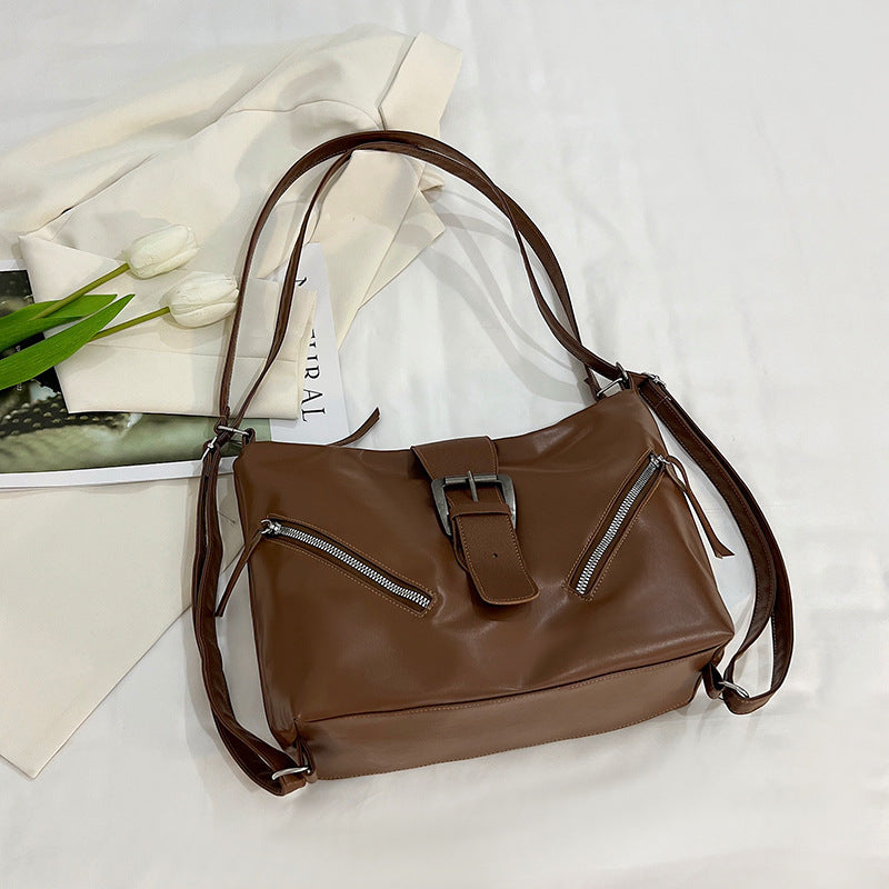 Women's Glamorous Large Capacity Commuter Retro Tote Bags