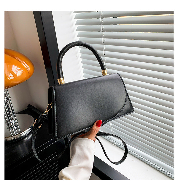 Texture Trendy Retro Modern Popular Solid Shoulder Bags
