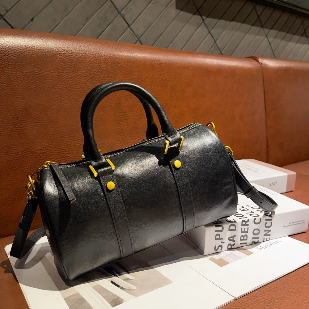 Women's Light Luxury Western Style Boston Vegetable Crossbody Bags