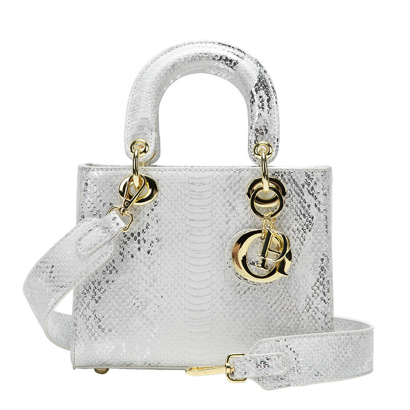Graceful Serpentine Diana High-grade Fashion Pink Handbags