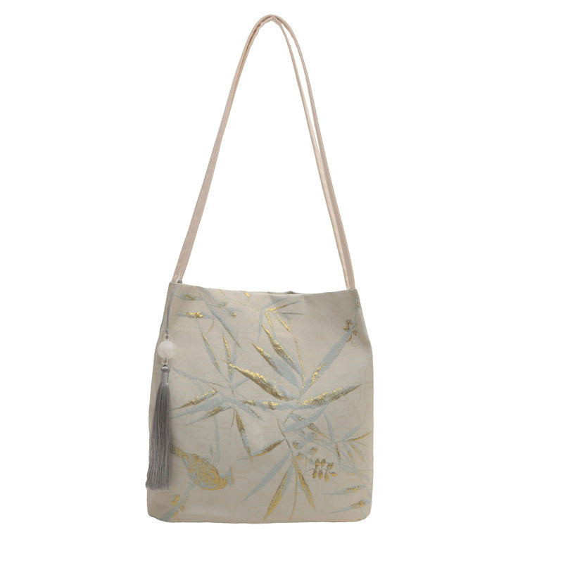 Print Large Capacity One Chinese Style Landscape Shoulder Bags