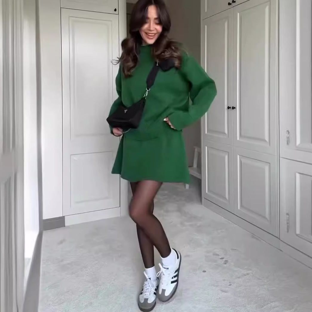Women's High Quality Autumn Solid Color Casual Suits