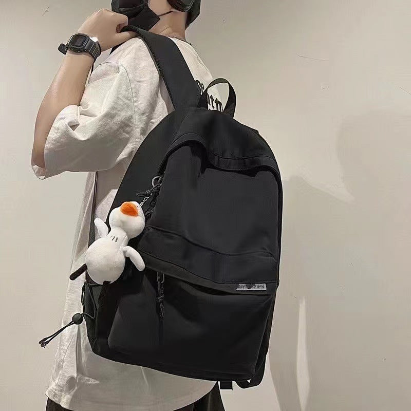 Men's Simplicity Large Capacity Female Junior High College Backpacks