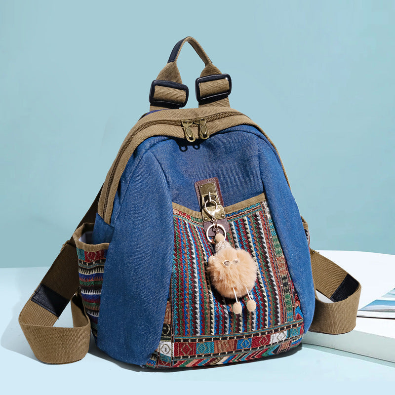 Women's Large Ethnic Style Fashionable Lightweight Mummy Backpacks