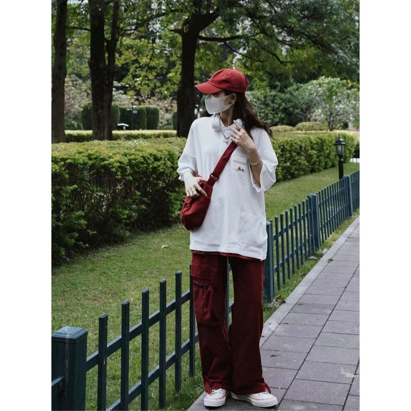 Women's Style Simple Solid Color Large Capacity Crossbody Bags