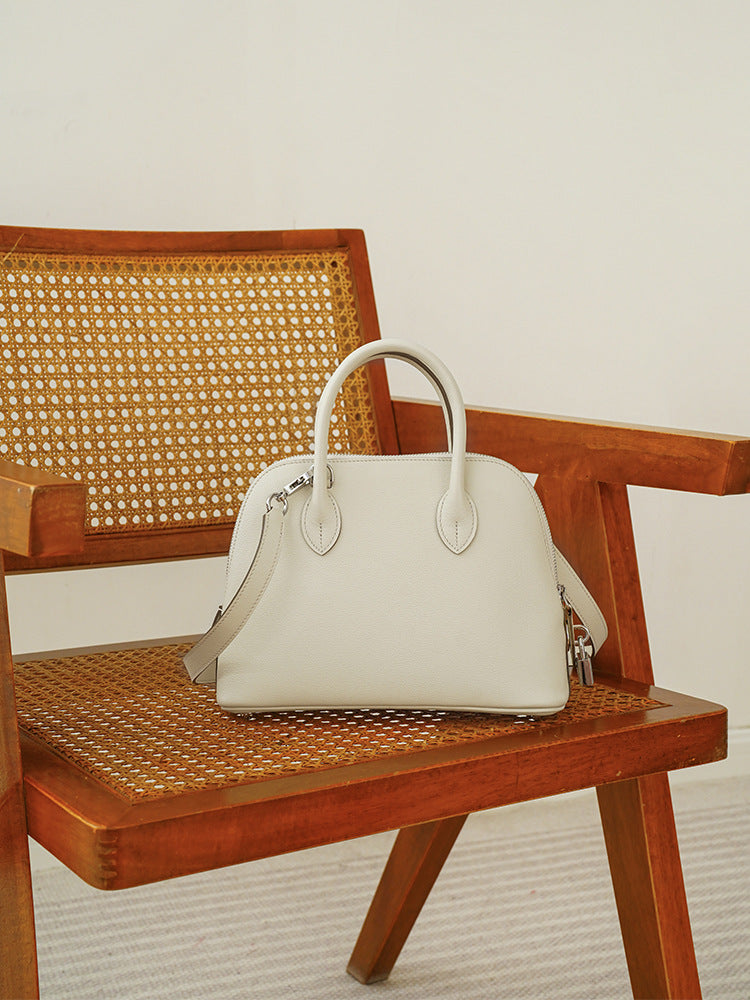 Shell First Layer Cowhide Portable Versatile Handbags
