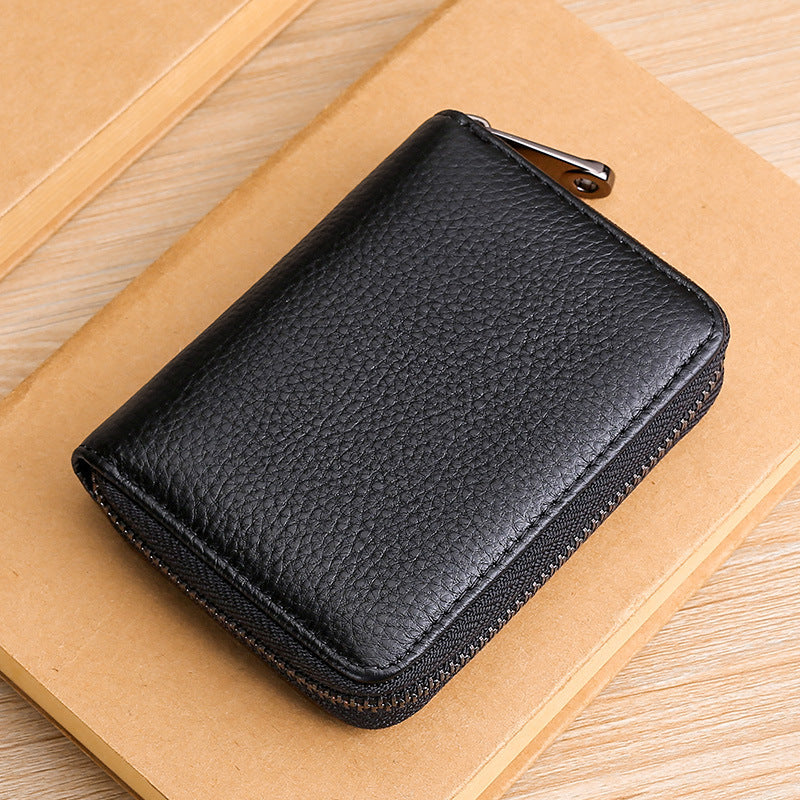 Women's & Men's & Multiple Slots Simple Large Capacity Clip Card Holder