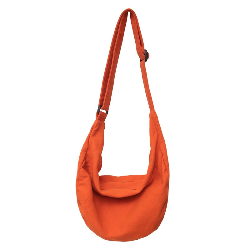 Women's & Men's & Solid Color Dumpling Camp Large Crossbody Bags