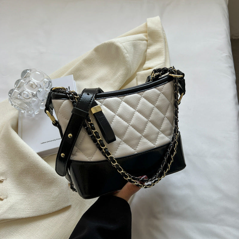 Women's Popular Chain Fashion Diamond Quilted Stray Shoulder Bags