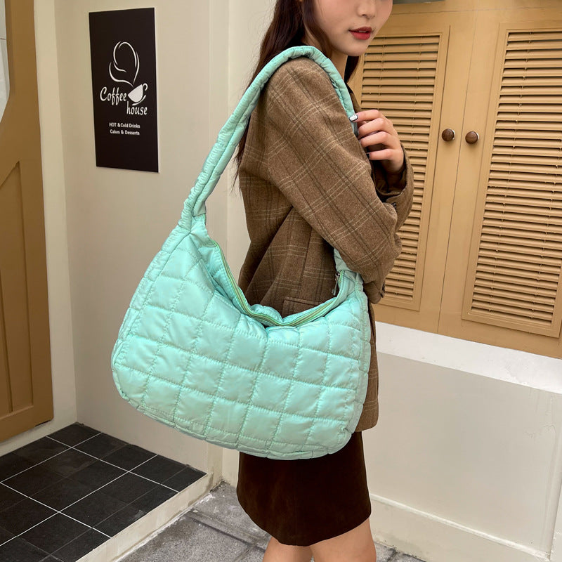 Pleated Down High Sense Large Capacity Bags