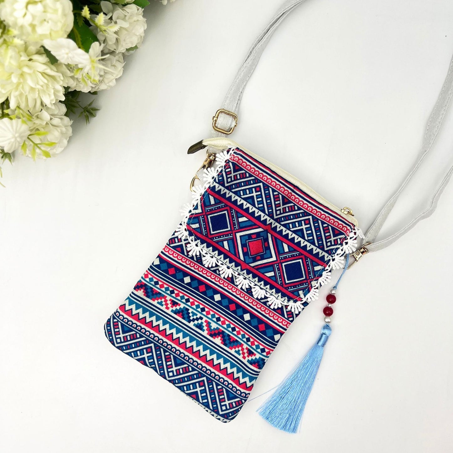 Mobile Printing Ethnic Style Simple Cute Phone Bags