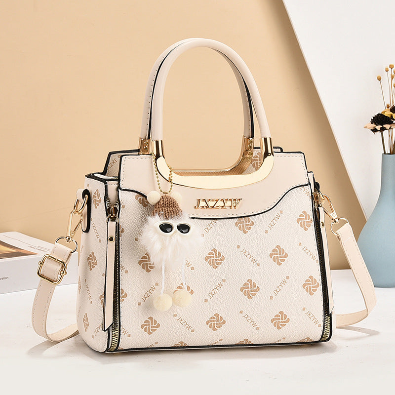 Women's Large Capacity Fashion Simple Texture Trendy Bags