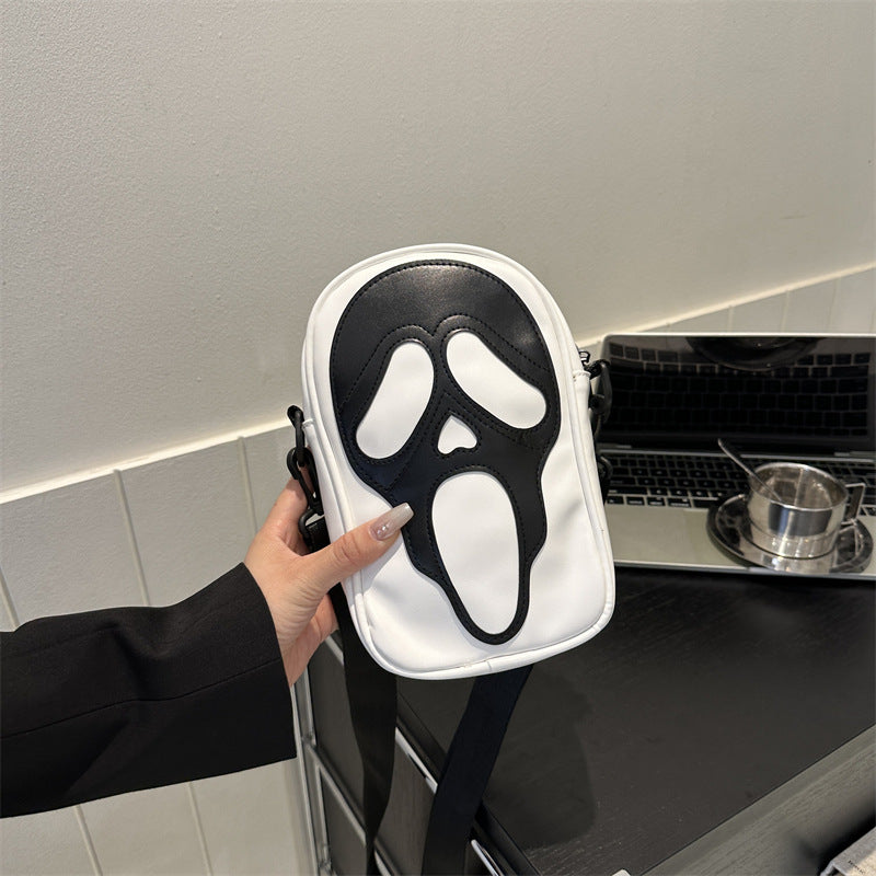 Women's Skeleton Eccentric Personality Ghost Halloween Shoulder Bags