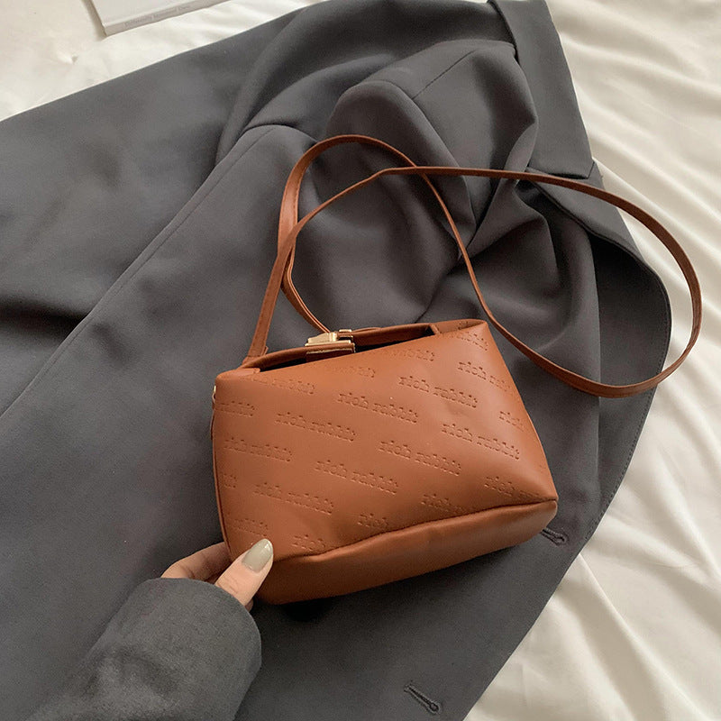 Women's Simple Western Style Niche Korean Today Shoulder Bags