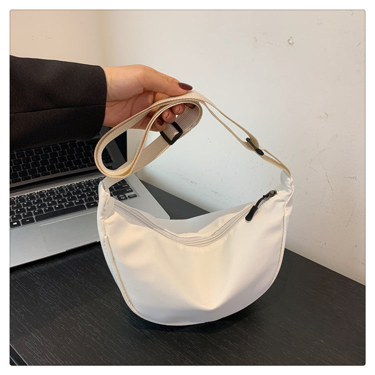 Women's Retro Trend Solid Color Lightweight Texture Bags