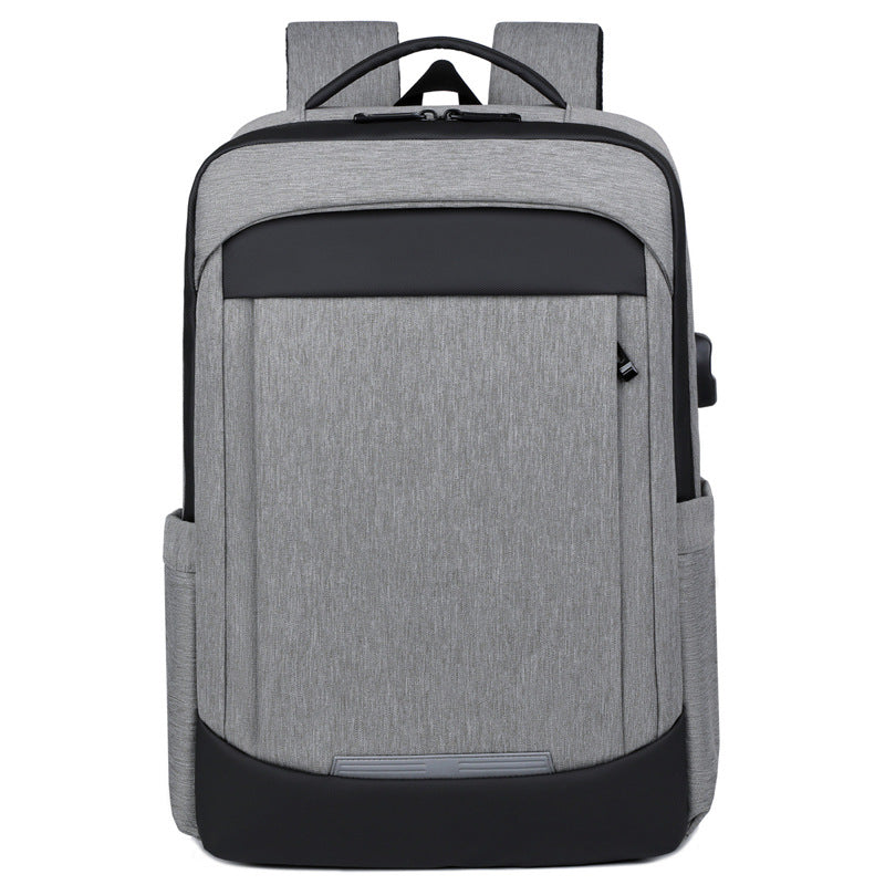 Men's Comfortable Innovative Multifunctional Headphone Jack Backpacks