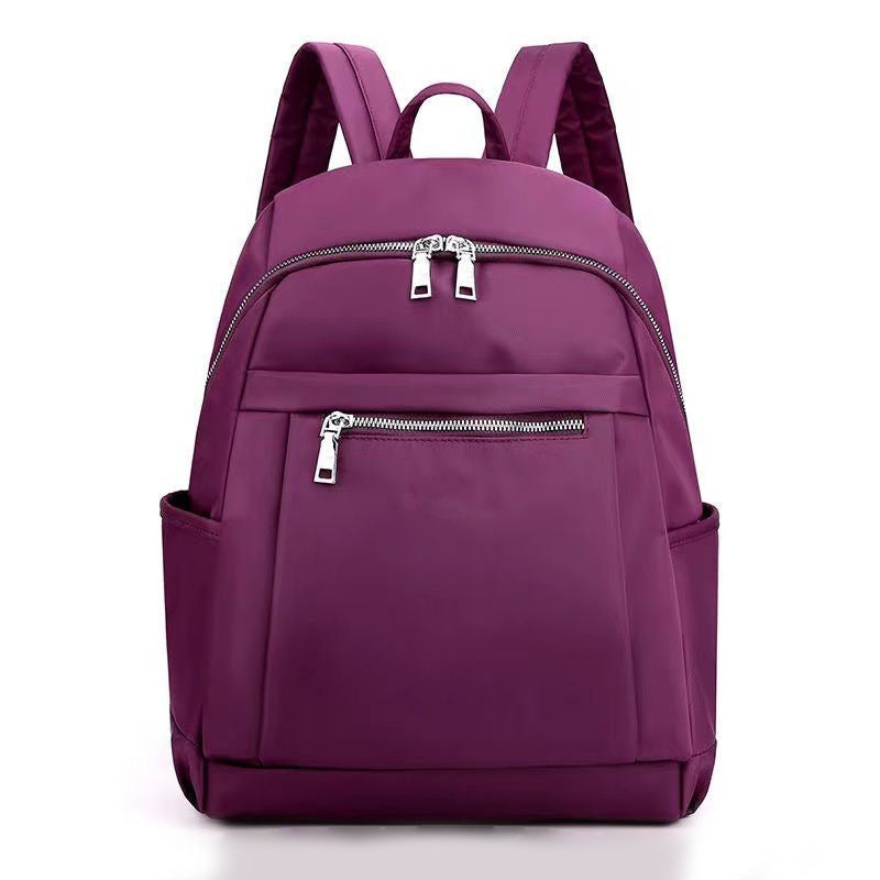 Women's Oxford Cloth Fashionable Korean Style Mom Simple Backpacks