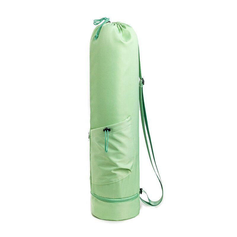 Mat With Water Bottle Pocket Bottom Backpacks