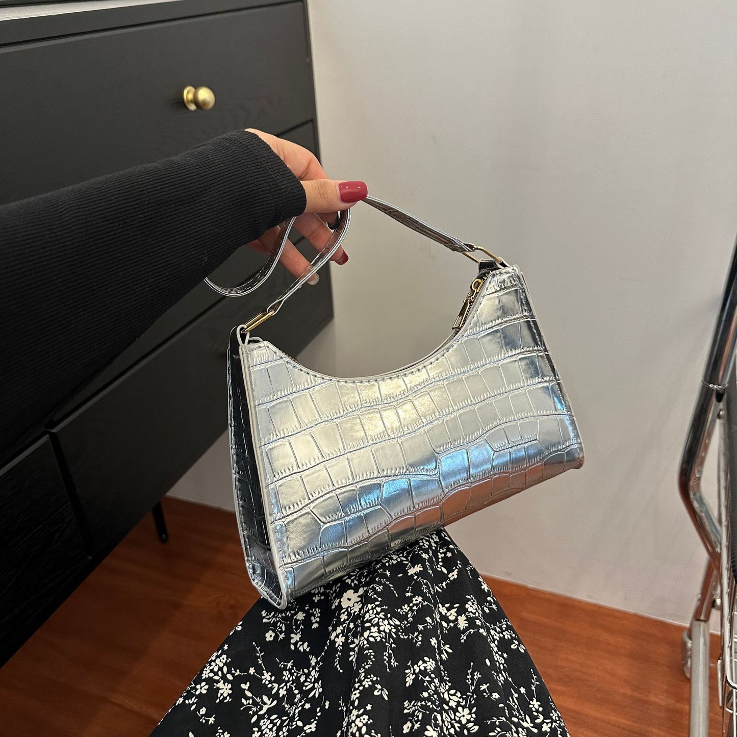 Women's Korean Style Summer Trendy Stone Pattern Bags