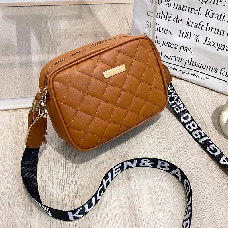 Women's Fashion Printed Ribbon Korean Style Sequined Crossbody Bags