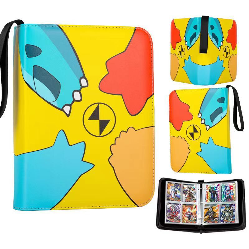 Magic Binder Zipper Waterproof Loose-leaf Storage Card Holder