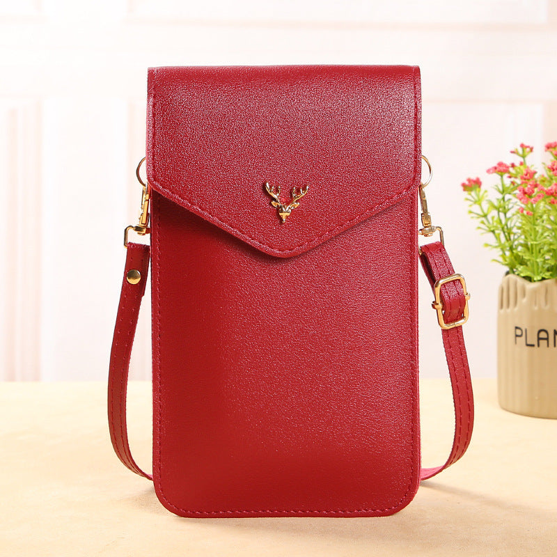 Women's Mini Simple Touch Screen Stylish Lightweight Phone Bags