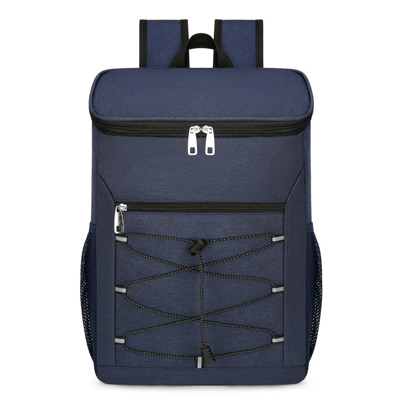 Stripe Heat Insulation Cold Fresh Ice Backpacks