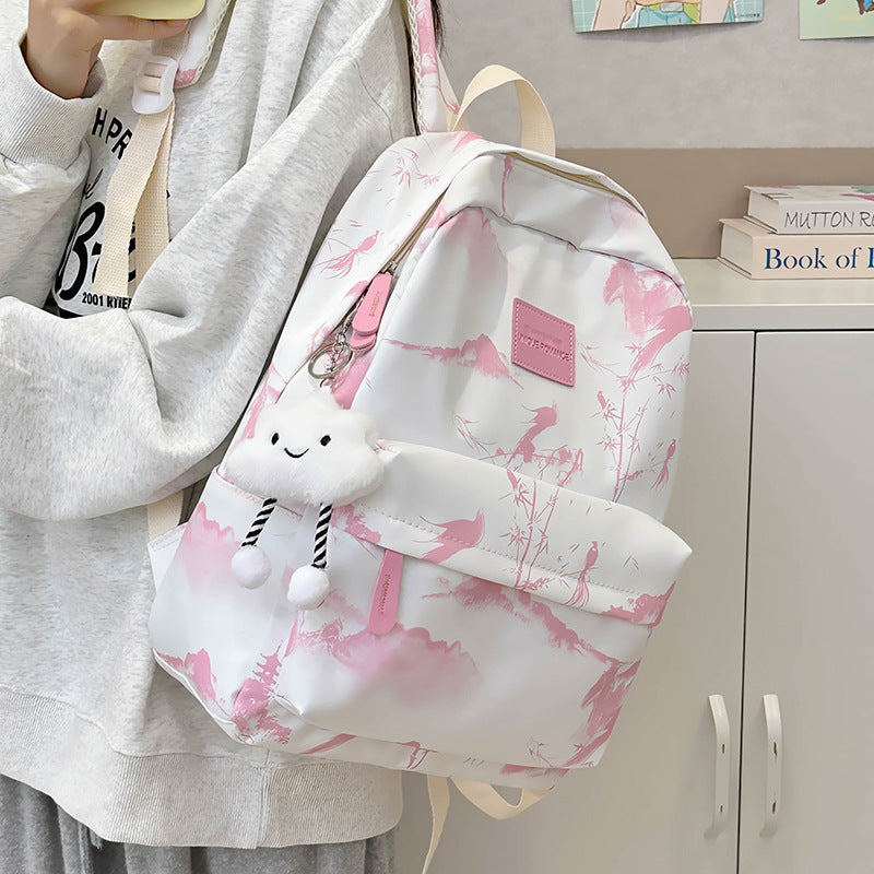 Female College Good-looking Lightweight Large Capacity Backpacks