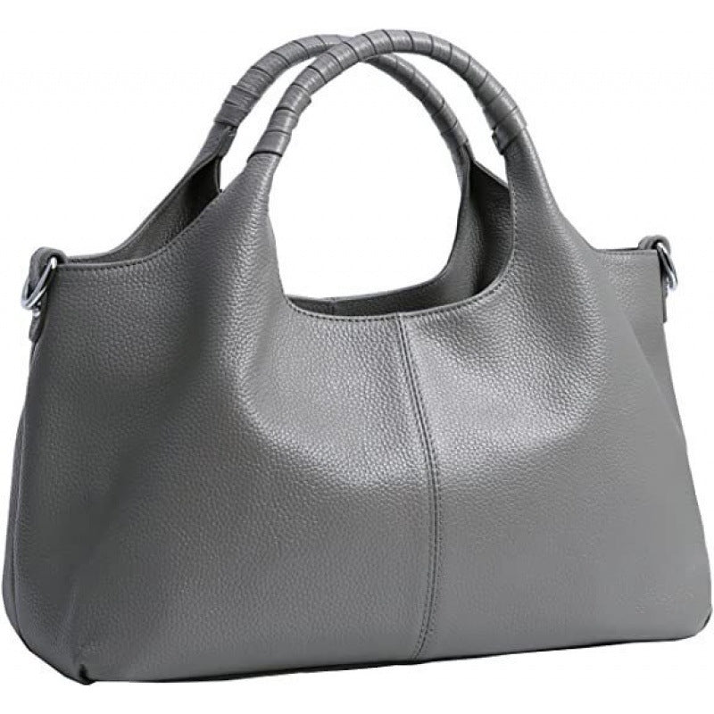 Women's Large Capacity Simple Soft Leather Crossbody Bags