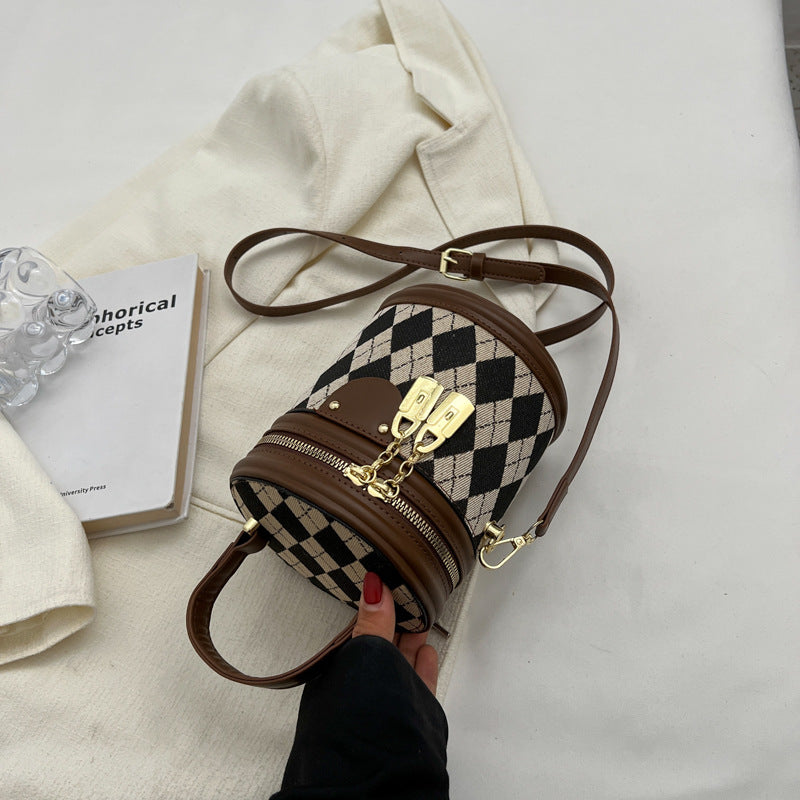 Women's Retro Easy Matching Autumn Fashion Texture Shoulder Bags