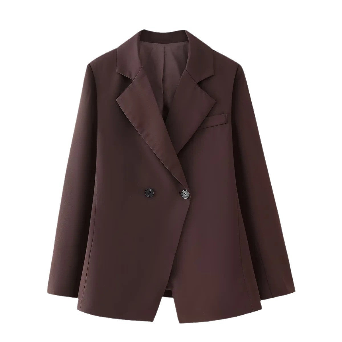 Women's Colors Lapel High Waist Slim Fit Jackets