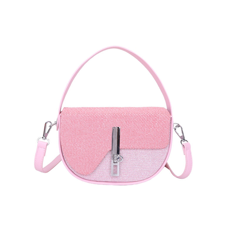 Women's High Sense Trendy Fashion Simple One Crossbody Bags