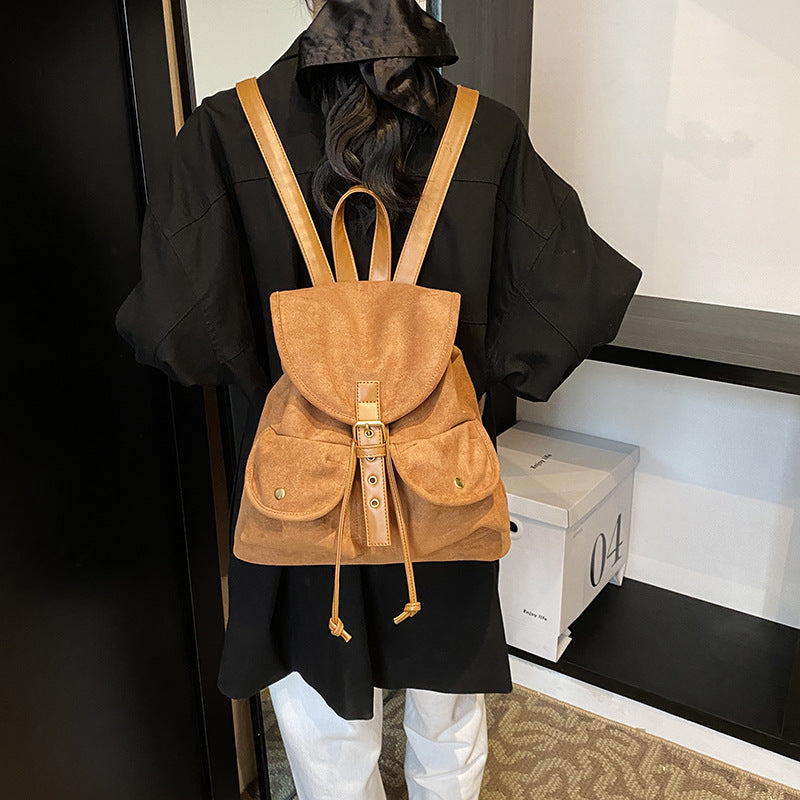 Women's Retro Fashion Large Capacity Trendy Backpacks