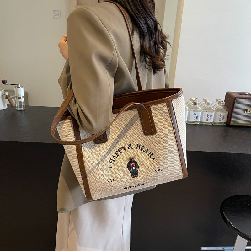 Women's Retro Commuter Big Fashion Underarm Versatile Shoulder Bags