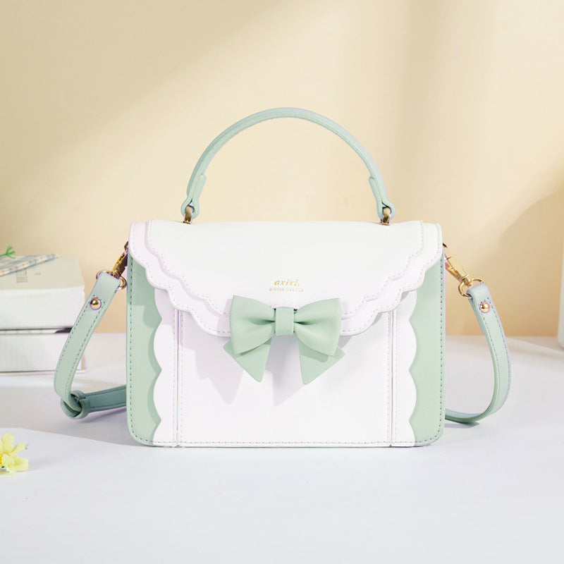Women's Charming Stylish New Bow File Shoulder Bags