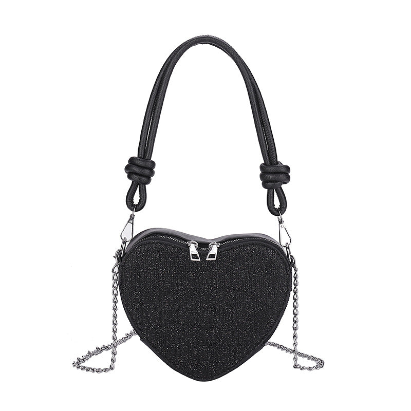 Korean Style Light Diamond Fashionable Stylish Love Niche Bags