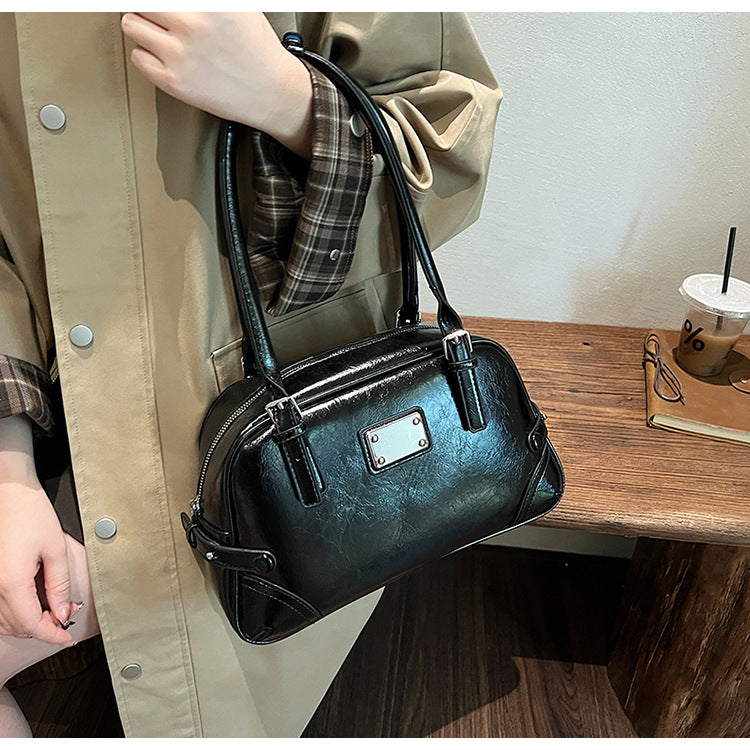 Women's High-grade Large Capacity Bowling Stylish Good Shoulder Bags