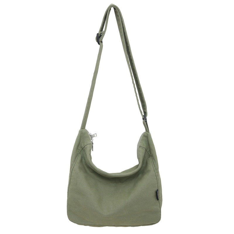 Women's & Men's & Large Capacity Canvas High College Crossbody Bags