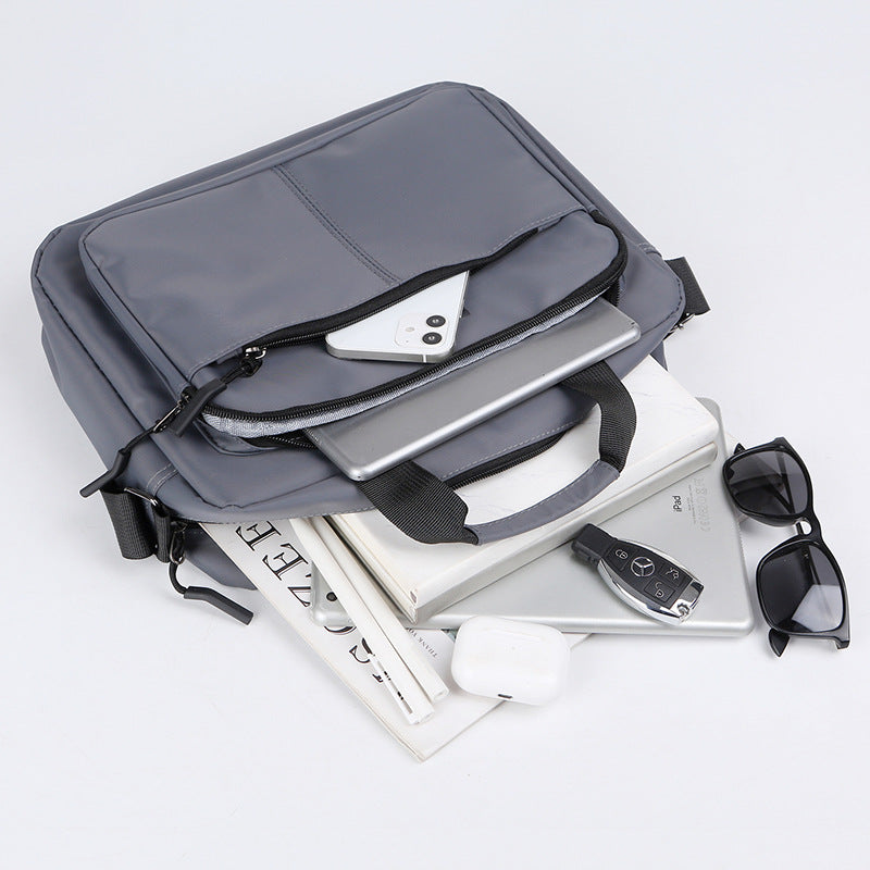 Graceful Fashion Waterproof Oxford Cloth Simple Men's Messenger Bags