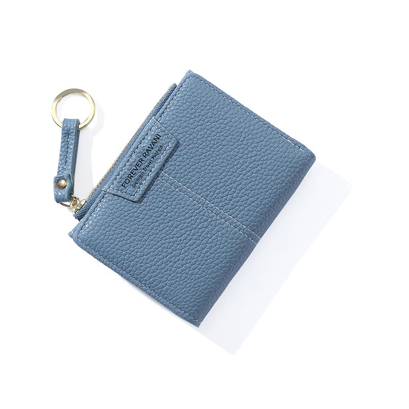 Women's Short Simple Clutch Folding Fashion Solid Ladies Wallets