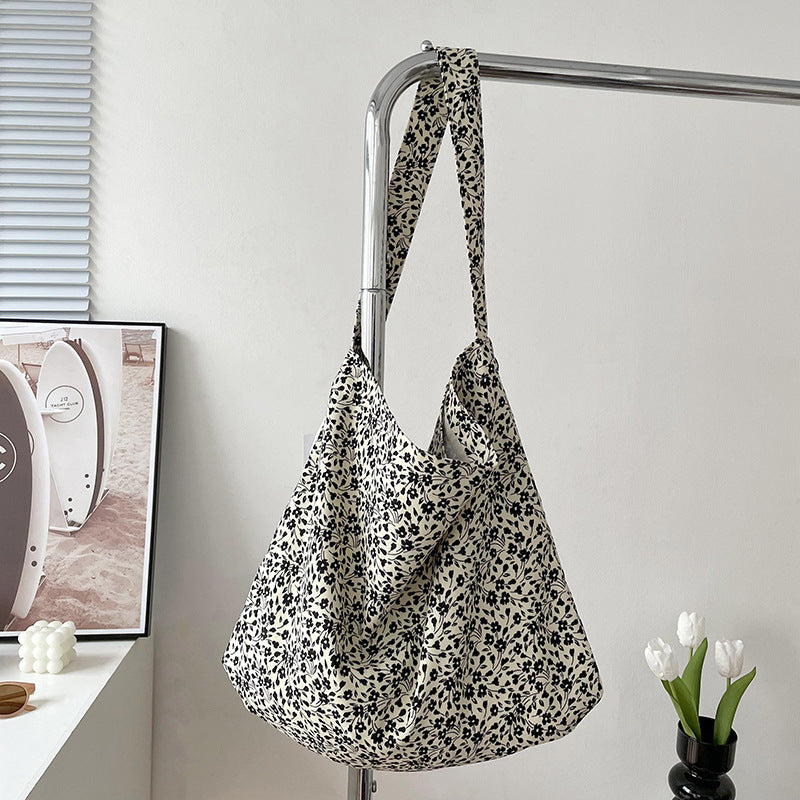 Women's Korean Style Versatile Large Capacity Shopping Shoulder Bags