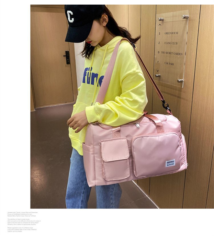 Women's Short-distance Portable Dry Wet Separation Leisure Travel Bags