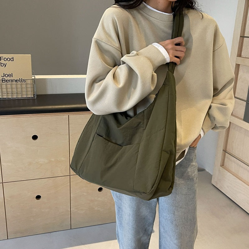 Women's Autumn Large Capacity Dumpling Simple Clothes Crossbody Bags