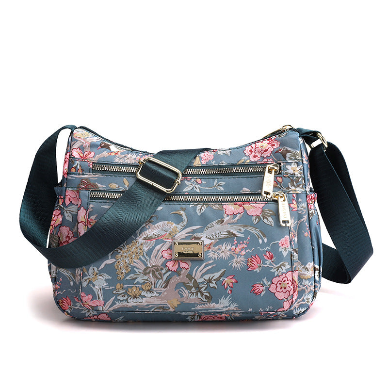 Women's Lightweight Mother Oxford Cloth Nylon Waterproof Crossbody Bags