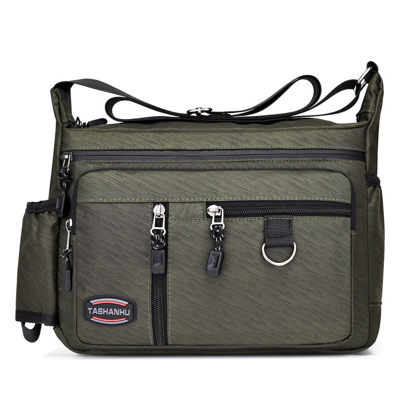 Men's Break Fashion Large Capacity Canvas Men's Shoulder Bags