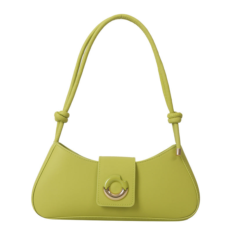 French Minority Texture Underarm Summer Solid Armpit Bags