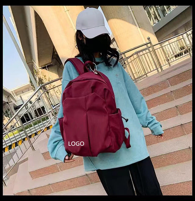 Fashion Letters College Large Capacity Leisure Backpacks