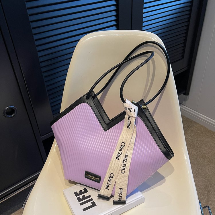 Women's Korean Big Versatile Canvas Commuter Shoulder Bags