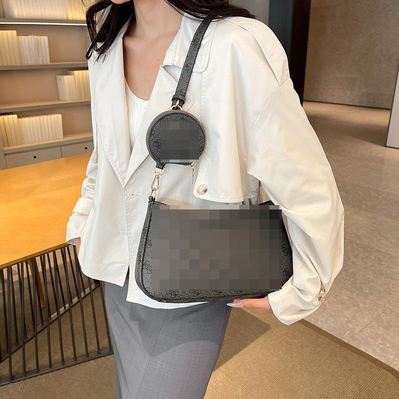 Women's Simple Printing Guess Home Mother Underarm Shoulder Bags
